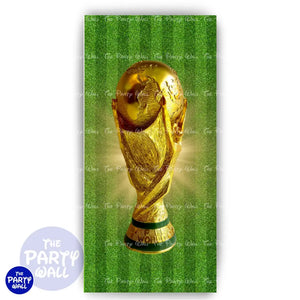 Futbol Soccer - Funda para mampara de punta redonda o rectangular Mampara de punta redonda