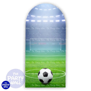 Futbol Soccer - Funda para mampara de punta redonda o rectangular Mampara de punta redonda