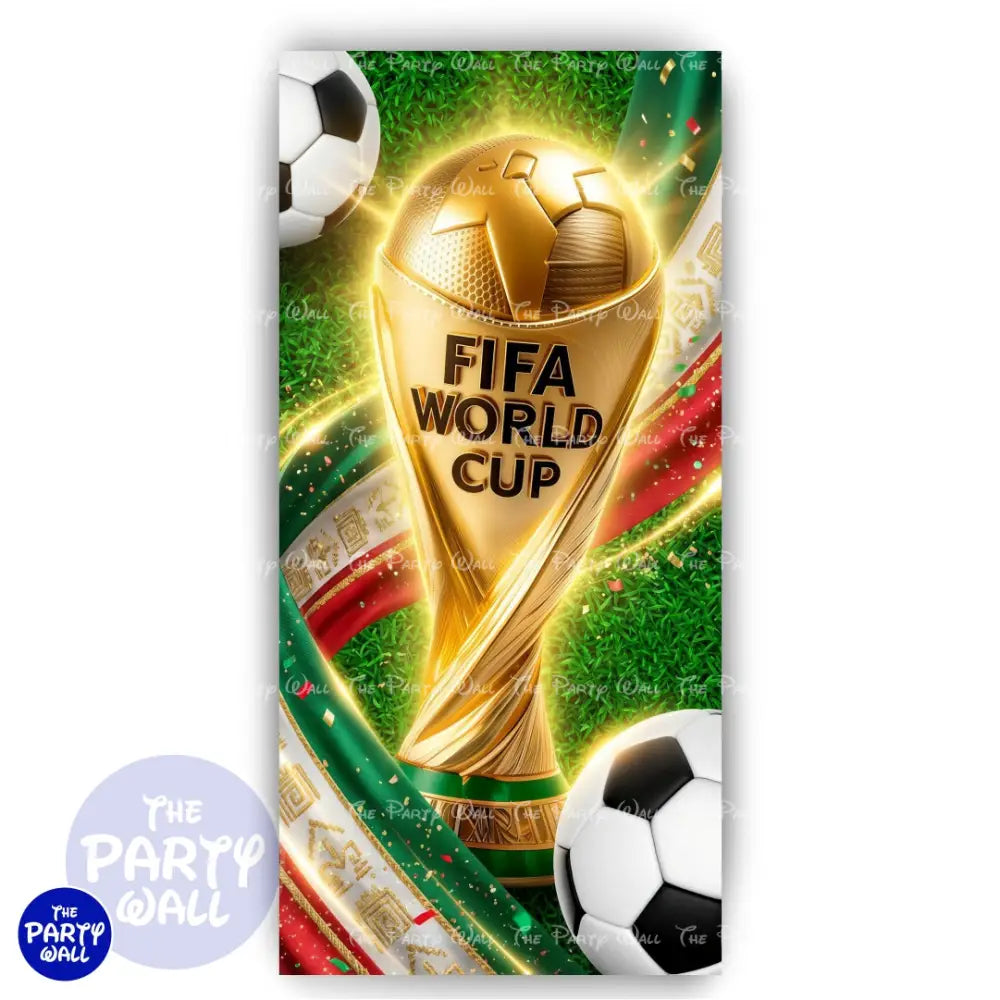 Futbol Soccer Mexicano - Funda para mampara de punta redonda o rectangular Mampara de punta redonda