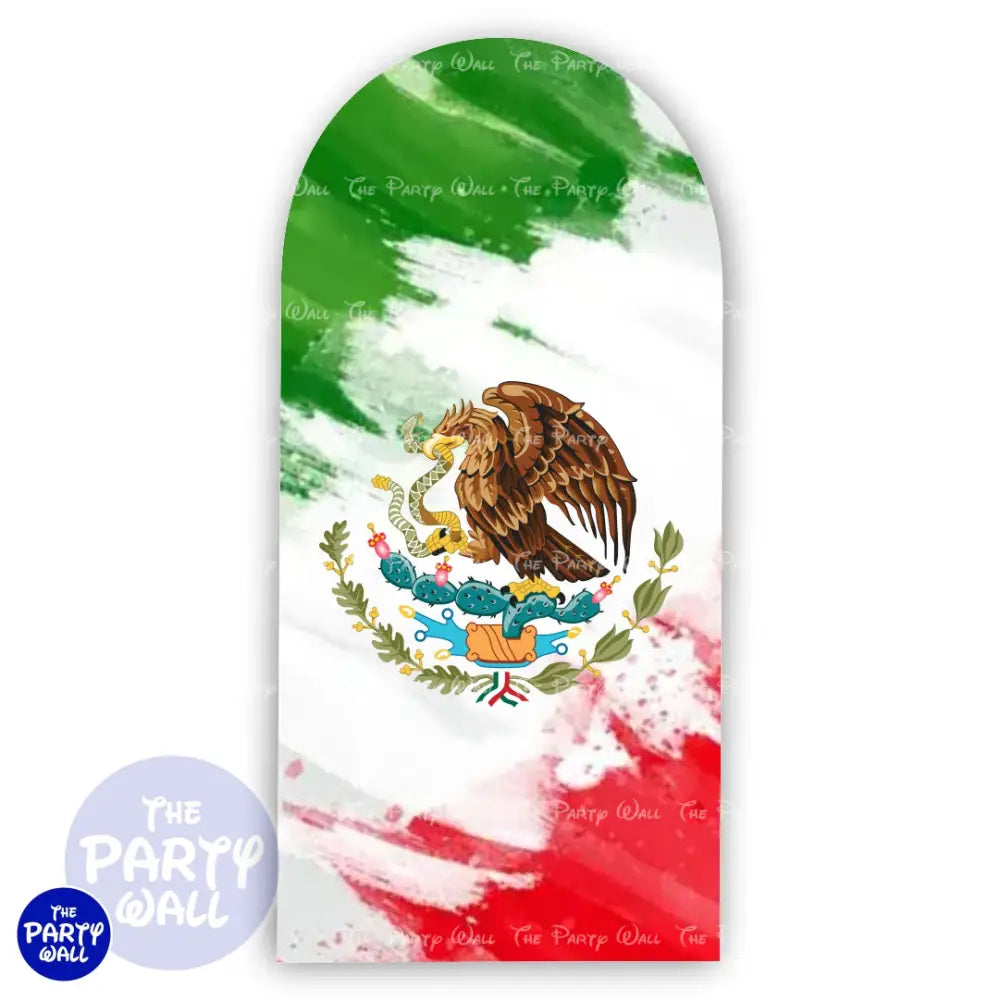 Futbol Soccer Mexicano - Funda para mampara de punta redonda o rectangular Mampara de punta redonda