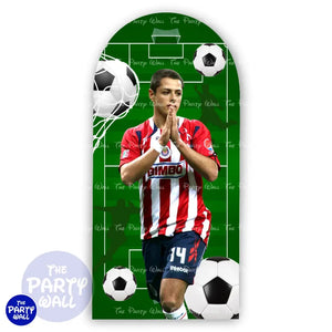 Futbol Soccer Mexicano - Funda para mampara de punta redonda o rectangular Mampara de punta redonda