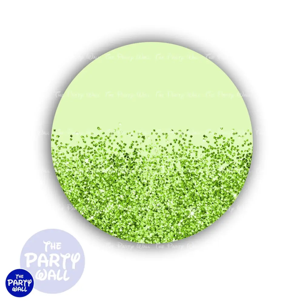 Glitter - Funda para mampara circular Circular