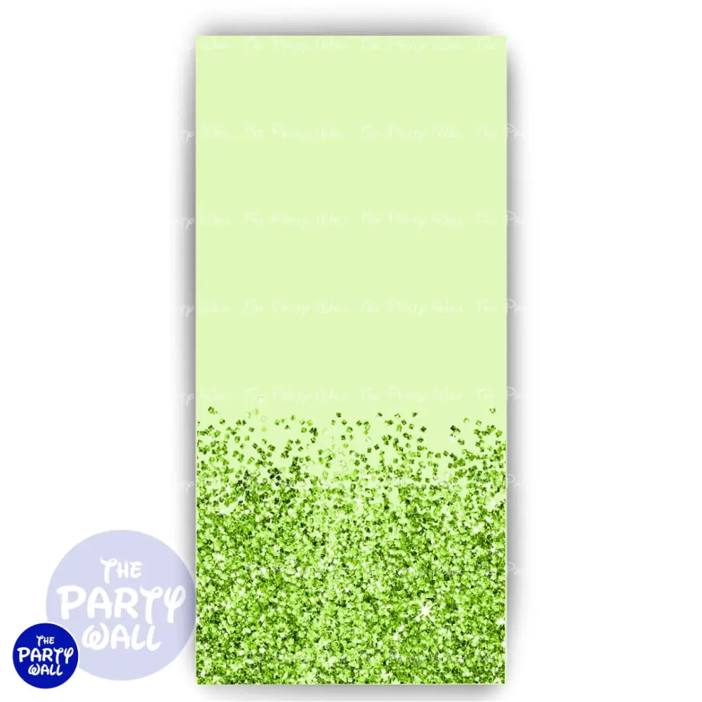 Glitter - Funda para mampara de punta redonda o rectangular Mampara de punta redonda