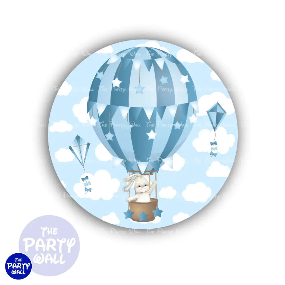 Globo Aerostático - Funda para mampara circular Circular