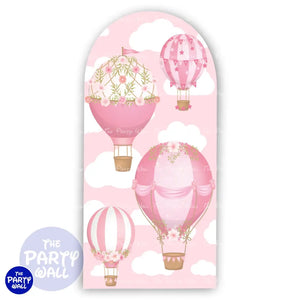 Globo Aerostático - Funda para mampara de punta redonda o rectangular Mampara de punta redonda