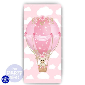 Globo Aerostático - Funda para mampara de punta redonda o rectangular Mampara de punta redonda