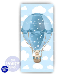 Globo Aerostático - Funda para mampara de punta redonda o rectangular Mampara de punta redonda