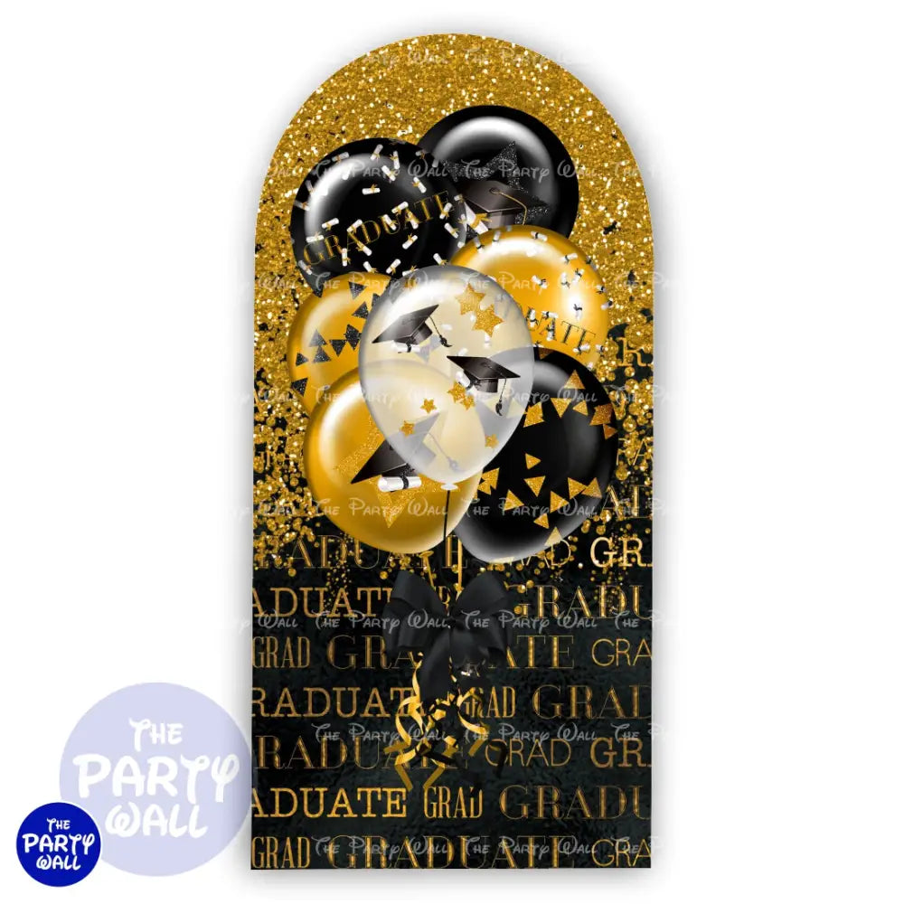 Graduación - Funda para mampara de punta redonda o rectangular Mampara de punta redonda