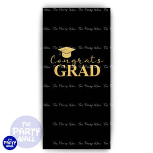 Graduación - Funda para mampara de punta redonda o rectangular Mampara de punta redonda