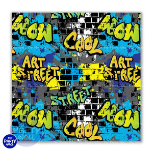 Graffiti - Funda para mampara cuadrada o rectangular Cuadrado o Rectangular