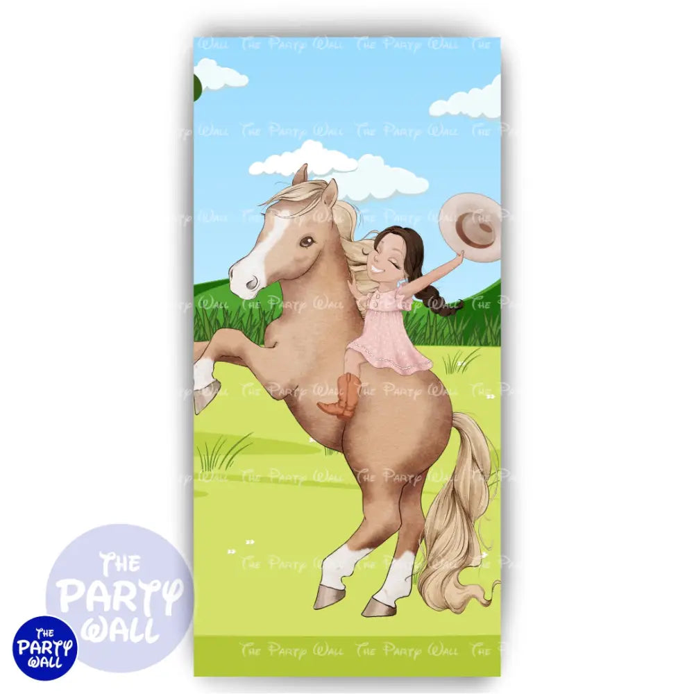 Granja Cute - Funda para mampara de punta redonda o rectangular Mampara de punta redonda