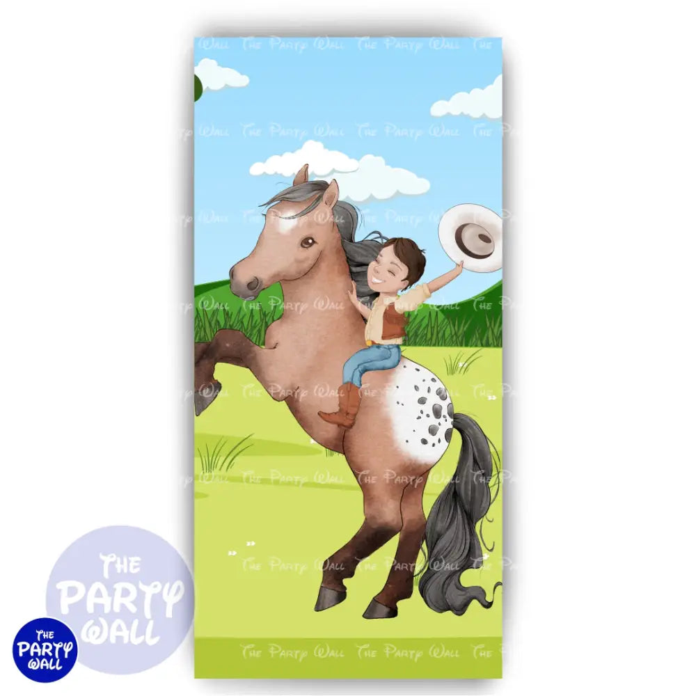 Granja Cute - Funda para mampara de punta redonda o rectangular Mampara de punta redonda