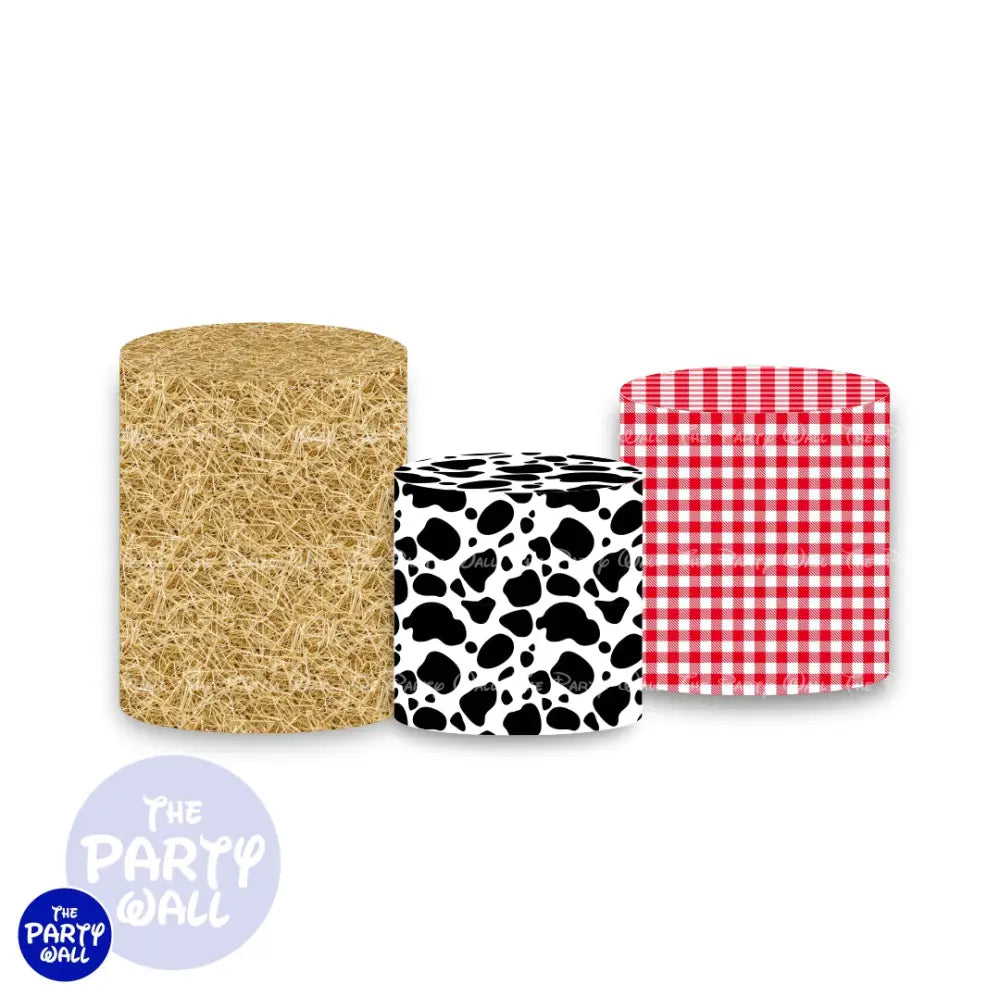 Granja Cute - Fundas para cilindros Cilindros