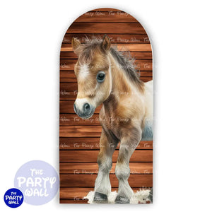 Granja - Funda para mampara de punta redonda o rectangular Mampara de punta redonda