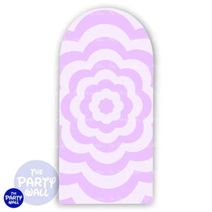 Groovy - Funda para mampara de punta redonda o rectangular Mampara de punta redonda