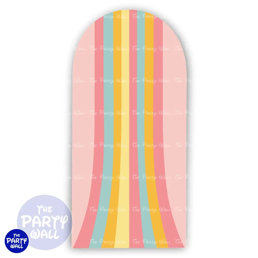 Groovy - Funda para mampara de punta redonda o rectangular Mampara de punta redonda