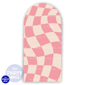 Groovy - Funda para mampara de punta redonda o rectangular Mampara de punta redonda