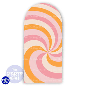 Groovy - Funda para mampara de punta redonda o rectangular Mampara de punta redonda