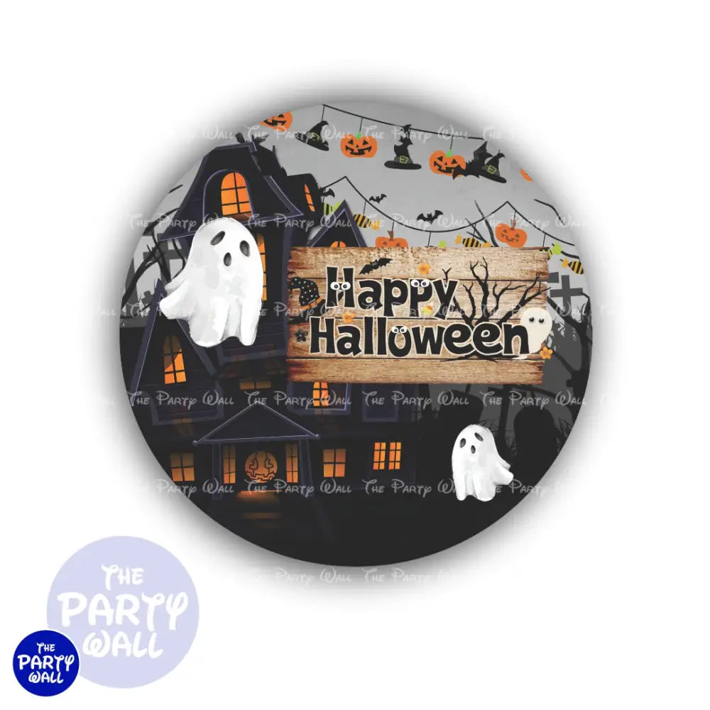 Halloween - Funda para mampara circular Circular