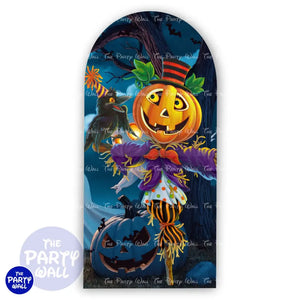Halloween - Funda para mampara de punta redonda o rectangular Mampara de punta redonda