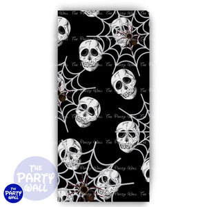 Halloween - Funda para mampara de punta redonda o rectangular Mampara de punta redonda