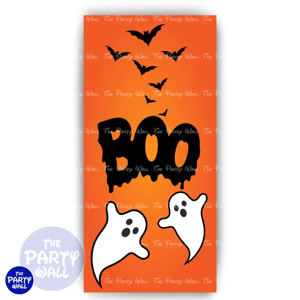 Halloween - Funda para mampara de punta redonda o rectangular Mampara de punta redonda