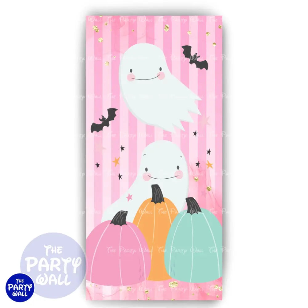 Halloween - Funda para mampara de punta redonda o rectangular Mampara de punta redonda