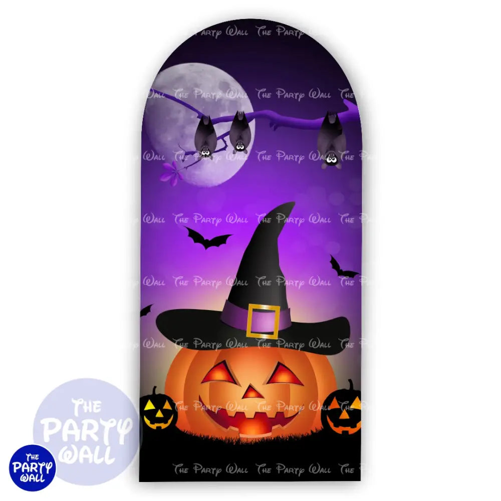 Halloween - Funda para mampara de punta redonda o rectangular Mampara de punta redonda