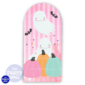 Halloween - Funda para mampara de punta redonda o rectangular Mampara de punta redonda