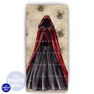 Halloween - Funda para mampara de punta redonda o rectangular Mampara de punta redonda