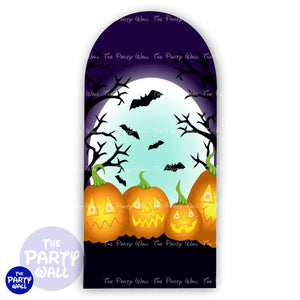 Halloween - Funda para mampara de punta redonda o rectangular Mampara de punta redonda