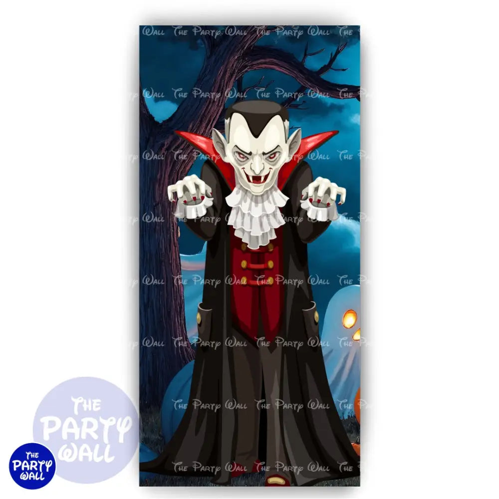 Halloween - Funda para mampara de punta redonda o rectangular Mampara de punta redonda