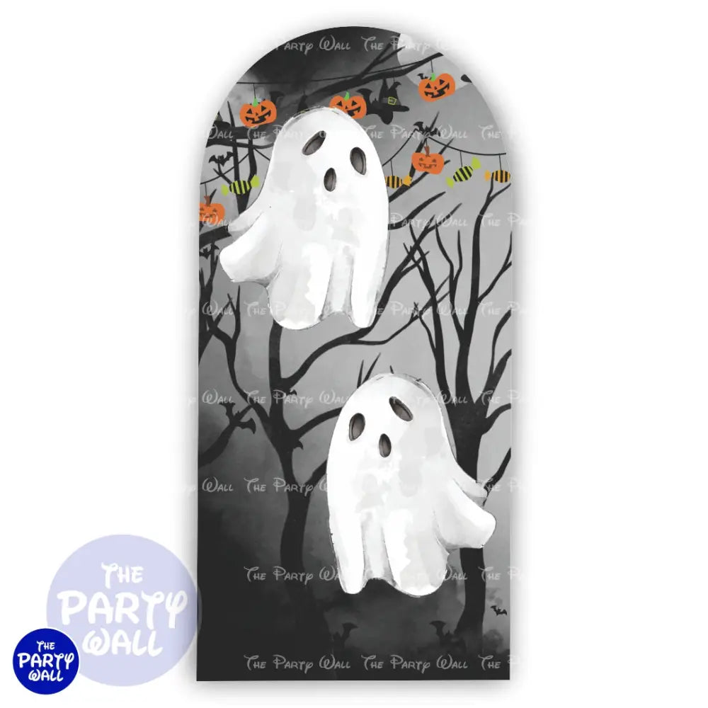 Halloween - Funda para mampara rectangular Mampara de punta redonda