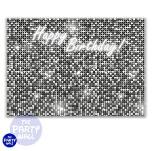 Happy Birthday - Funda para mampara cuadrada o rectangular Cuadrado o Rectangular