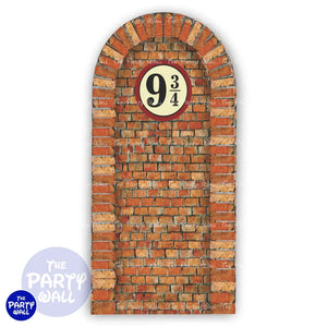 Harry Potter Funda para mampara de punta redonda o rectangular Mampara de punta redonda