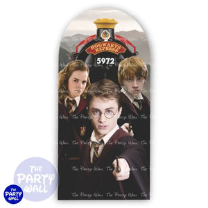 Harry Potter Funda para mampara de punta redonda o rectangular Mampara de punta redonda
