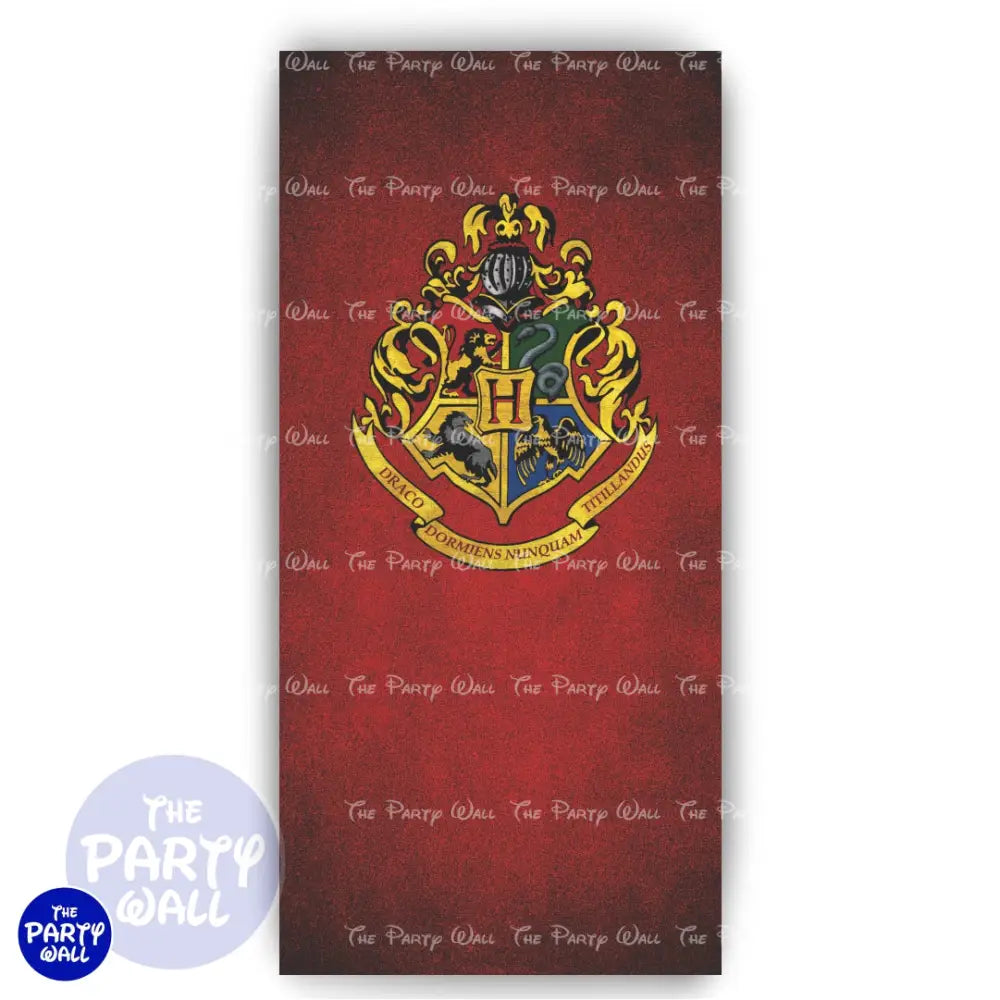 Harry Potter Funda para mampara de punta redonda o rectangular Mampara de punta redonda