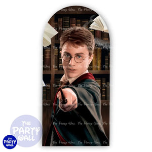 Harry Potter - Funda para mampara de punta redonda o rectangular Mampara de punta redonda