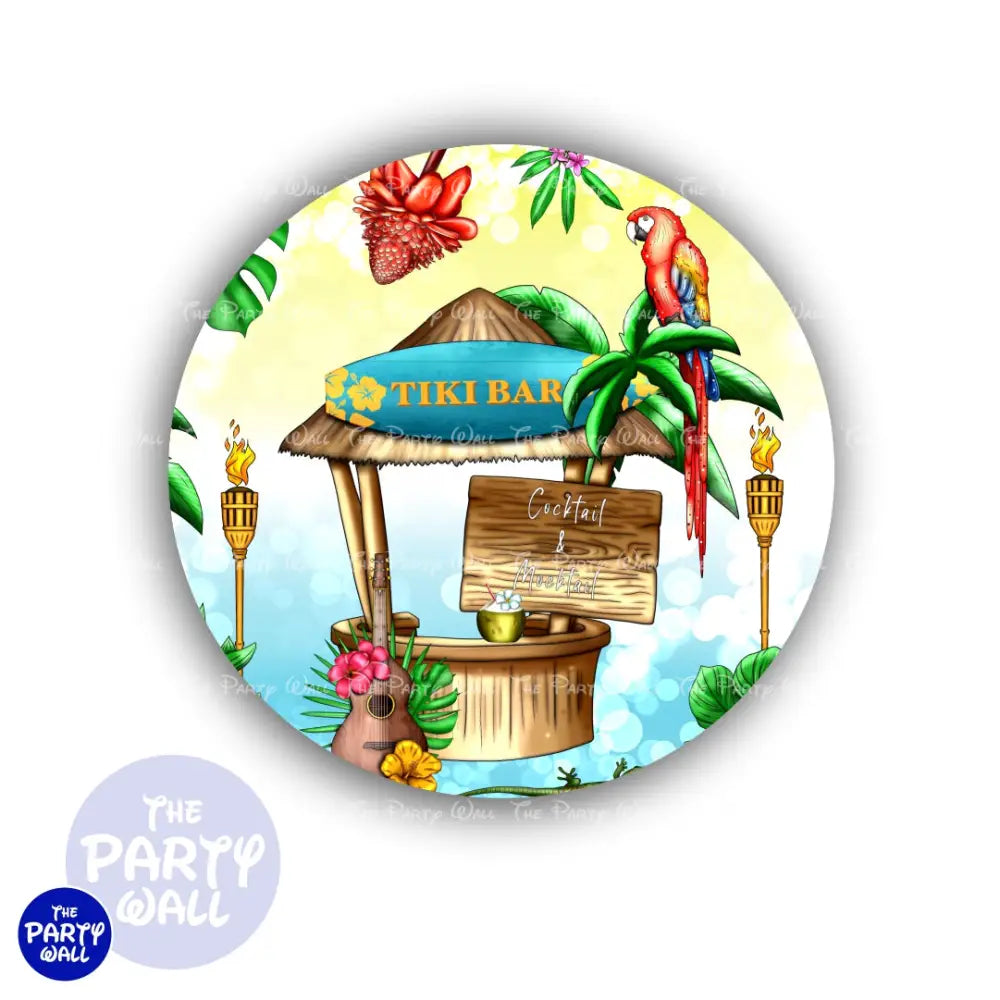 Hawaii - Funda para mampara circular Circular