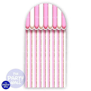 Helado - Ice Cream - Funda para mampara de punta redonda o rectangular Mampara de punta redonda