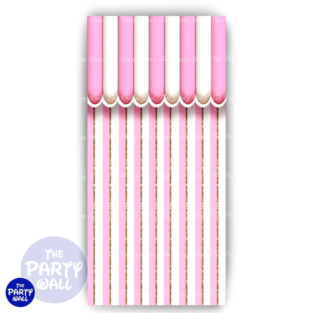 Helado - Ice Cream - Funda para mampara de punta redonda o rectangular Mampara de punta redonda