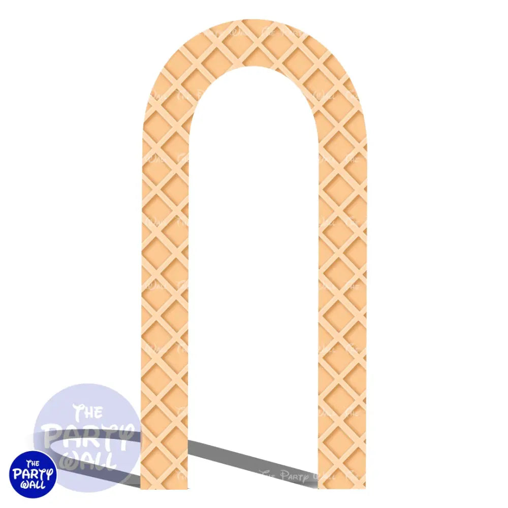 Helado - Ice Cream - Funda para mampara tipo arco Arco