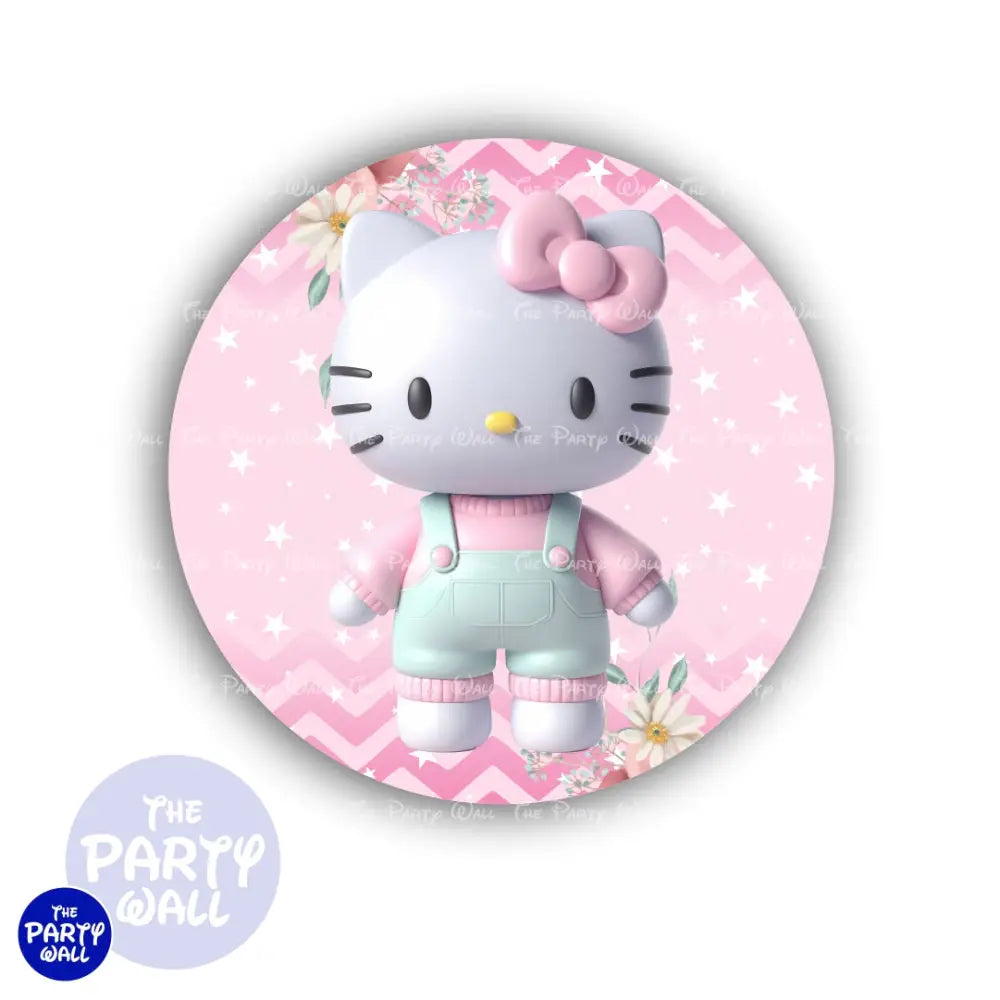 Hello Kitty - Funda para mampara circular Circular