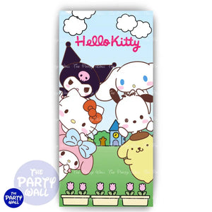 Hello Kitty - Funda para mampara de punta redonda o rectangular Mampara de punta redonda