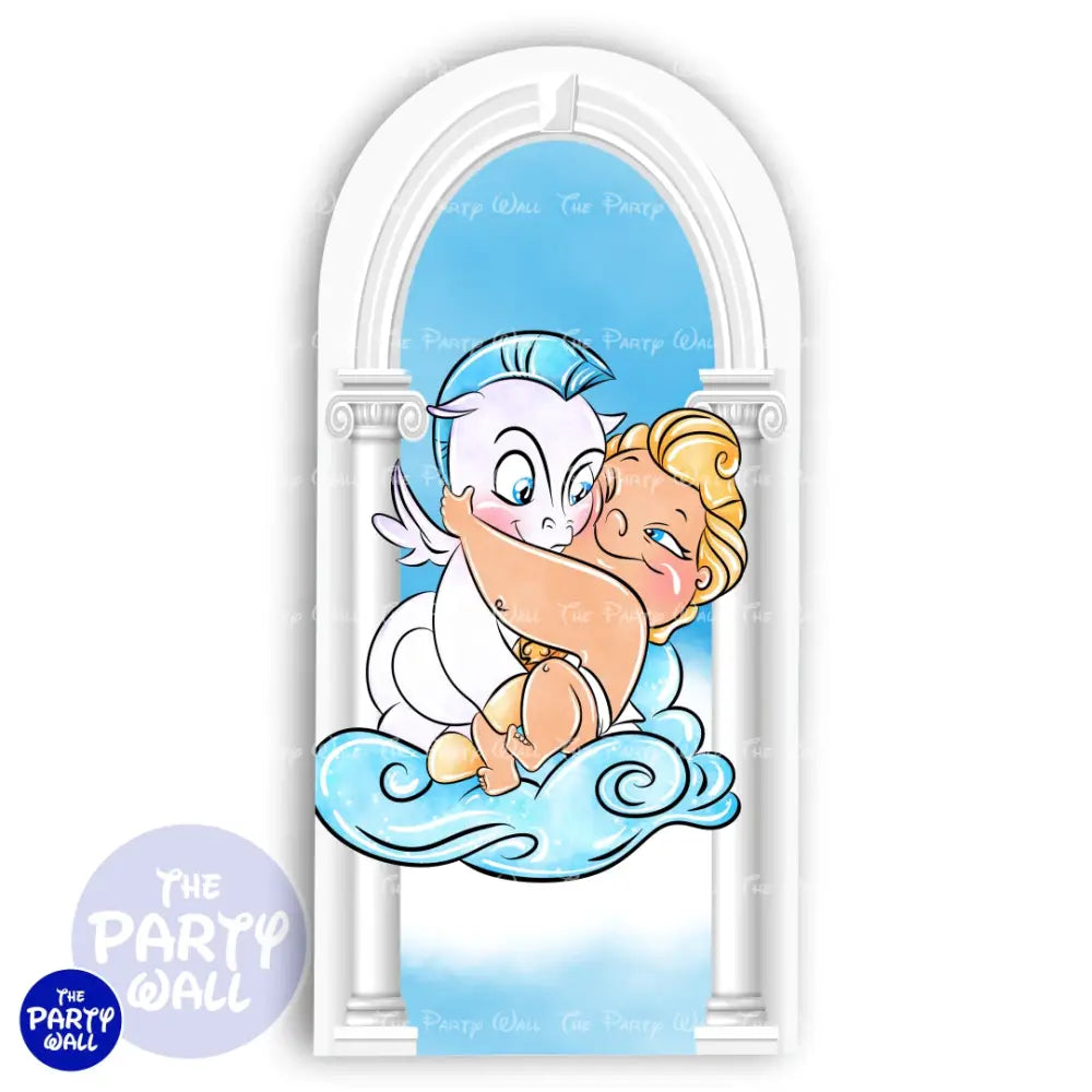 Hércules - Funda para mampara de punta redonda o rectangular Mampara de punta redonda