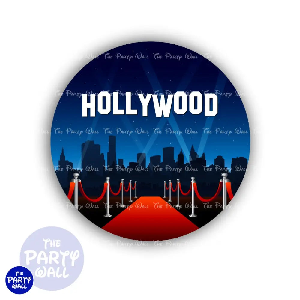 Hollywood - Funda para mampara circular Circular