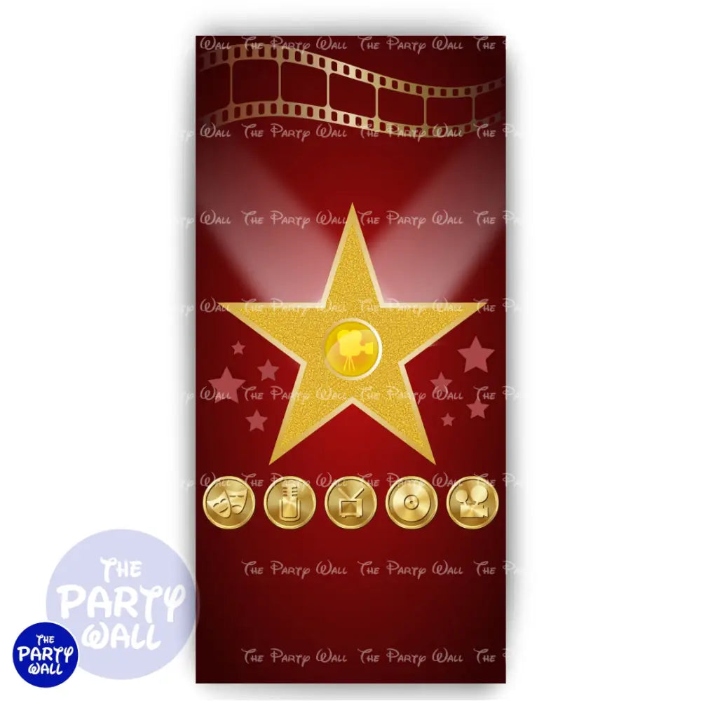 Hollywood - Funda para mampara de punta redonda o rectangular Mampara de punta redonda