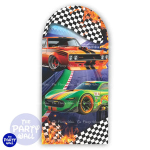Hot Wheels Funda para mampara de punta redonda o rectangular Mampara de punta redonda