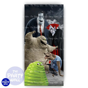 Hotel Transylvania - Funda para mampara de punta redonda o rectangular Mampara de punta redonda