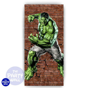 Hulk - Funda para mampara de punta redonda o rectangular Mampara de punta redonda